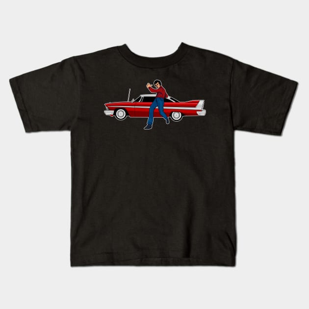 Christine Kids T-Shirt by AlanSchell76